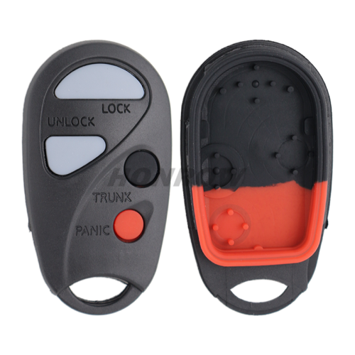 For Nis Maxima 4 button remote key blank