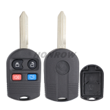 For Ford 4 button remote key blank