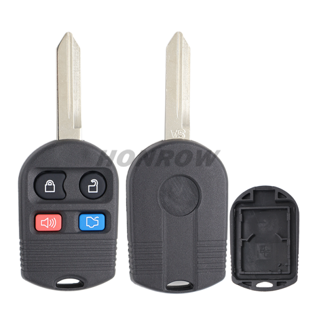 For Ford 4 button remote key blank