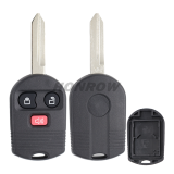 For Ford 3 button remote key blank
