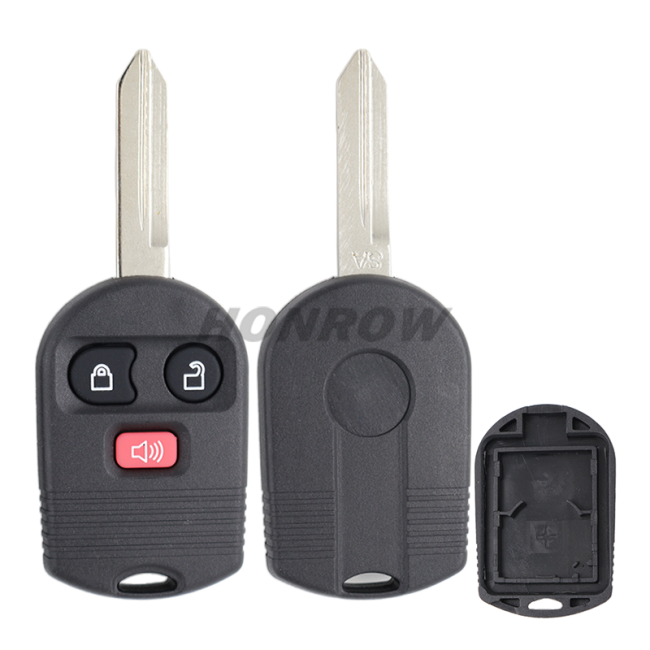 For Ford 3 button remote key blank