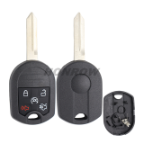 For GTL Ford 5 buton remote key shell with H72 key blade enhanced version