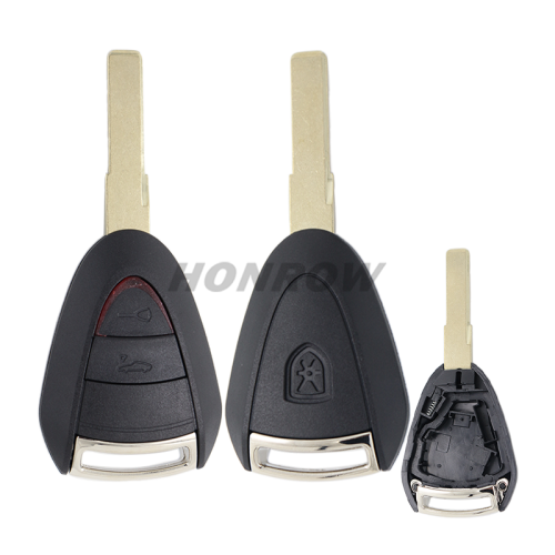 For Por 2 button  remote key blank