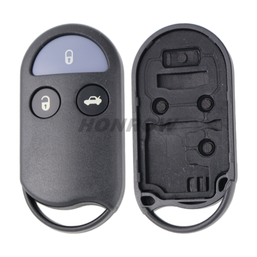 For Nis 3 button remote key blank