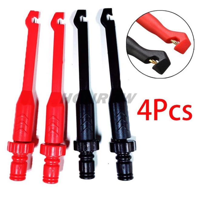 Piercing Probes Cable Clips Piercing Test Clip Automotive Test Power Probe Clip 4PCS/SET