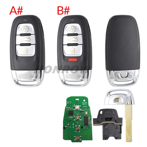 KEYDIY KD DZ-754J 3/4  button remote key with 433mhz support KD-MP KDX2 KD-MAX KDX4