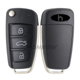 For Audi Keyless MQB 3B flip remote key with ID48 chip 315MHZ  8V0837220D/8 V0837220 8V0837220G 2012-2019 AudiA3S3