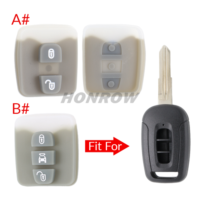 For Chevrolet 2/3 button key pad