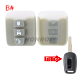 For Chevrolet 2/3 button key pad