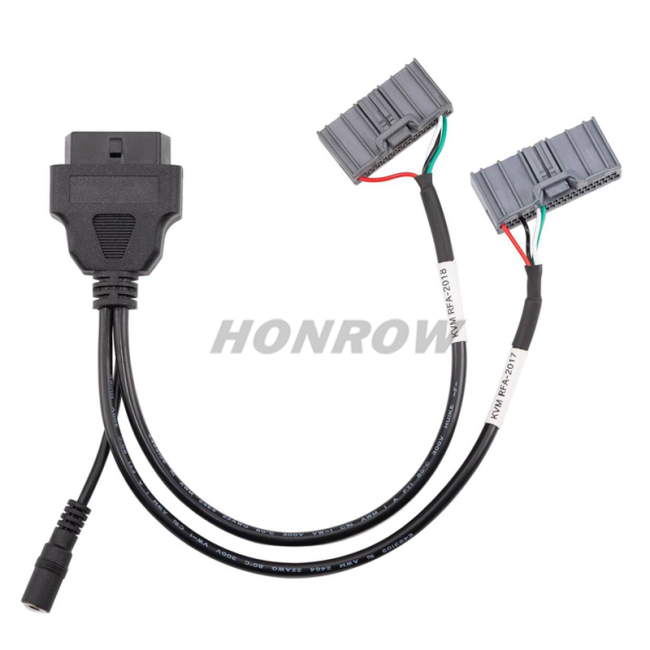 GODIAG JLR KVM RFA 2-in-1 Communication Test Cable for Land Rover /Jaguar before 2017 and 2018-2025 Year