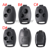 For Honda 2/2+1/3/3+1 button  remote key blank