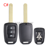 For Honda 2/2+1/3/3+1 button  remote key blank