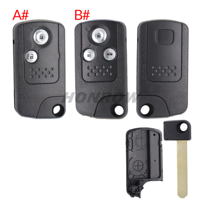 For Honda 2/3 button  remote key blank