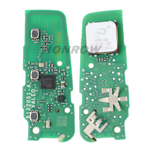 For Citroen 3 button smart key with 433Mhz 4A NCF29AxMTT HITAG AES chip 9840152380 FCCID: IM3A