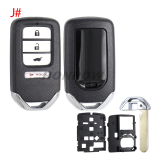 For Honda 2/2+1/3/3+1/4/4+1/5/5+1/6/6+1 smart button  key blank without logo