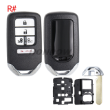 For Honda 2/2+1/3/3+1/4/4+1/5/5+1/6/6+1 smart button  key blank without logo
