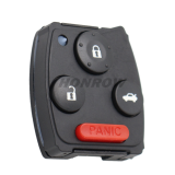 For Honda 3/3+1 button  remote key blank