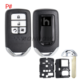 For Honda 2/2+1/3/3+1/4/4+1/5/5+1/6/6+1 smart button  key blank