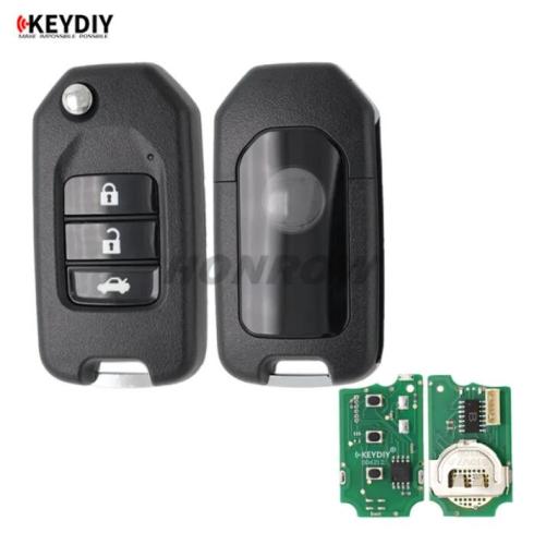 KEYDIY Honda style 3 button remote key B10-3 for KD900 URG200 KDX2 KD MAX to produce any model  remote