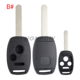 For GTL high quality Honda 2/2+1/3/3+1 button remote key blank without battery clamp