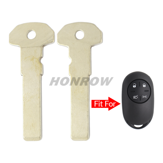 For new Fiat emergency key blade shell for Fiat 500