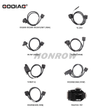GODIAG 7 in 1 Gearbox Cable Kit V30 (01J)/ DQ200/ DL510/ VL300/ VL381/ DQ500/ DQ250 Work with Godiag GT107+ For BMW/BENZ