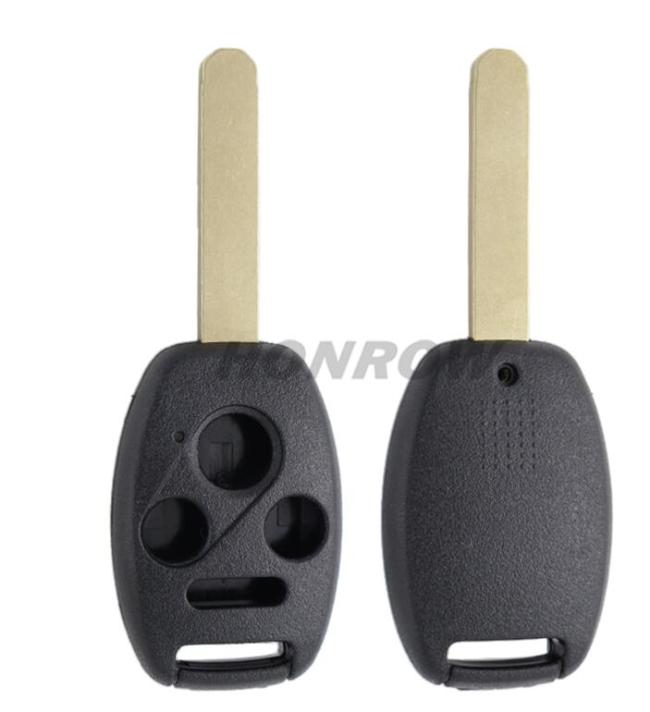 For  Honda 3+1 button remote key blank without chip slot