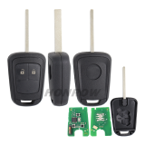 For Opel Chevrolet Camaro Sonic Cruze Malibu Volt Spark Equinox 2 button rempoet key with 433Mhz ID46/PCF7937 Chip