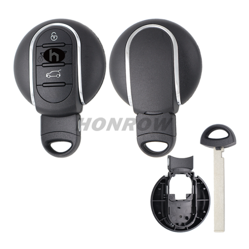For Aftermarket BMW Mini Cooper 3 button remote key shell