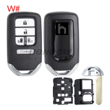 For Honda 2/2+1/3/3+1/4/4+1/5/5+1/6/6+1 smart button  key blank