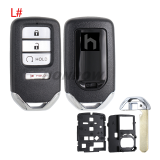 For Honda 2/2+1/3/3+1/4/4+1/5/5+1/6/6+1 smart button  key blank