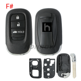 For Honda 2/2+1/3/3+1/4/4+1/5/6/6+1 button remote key blank