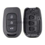 For Renault 3 button Key shell with blade