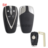 For Changan CS35 CS55 CS75 3/4/5 button remote key blank without logo