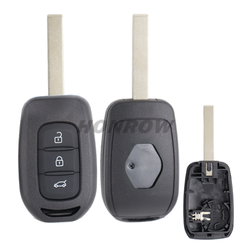 For Renault 3 button Key shell with blade