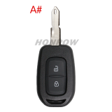 For Renault 2 button Key shell with blade , please choose the blade which you need