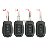 For Renault 3 button Key shell with blade , please choose the blade which you need