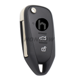 For Original MG 3 Button  Flip MG Smart Key with 433MHz 4A HITAG AES