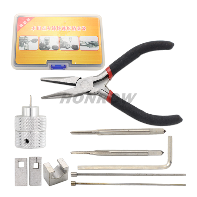 Decoder pin remover ingnition locksmith repair for Honda car lock disassembly tool