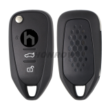 For Original MG 3 Button  Flip MG Smart Key with 433MHz 4A HITAG AES