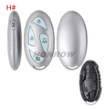 For new Hyundai 2/2+1/2+1/3+1/4+1/2+3/3+3/4+3  buttons smart remote key blank