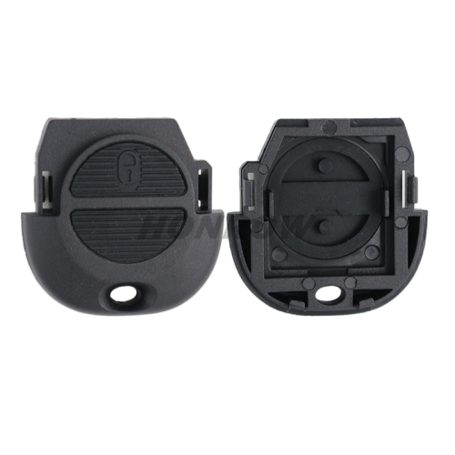 For Nis 2 button remote key blank with A32 blade