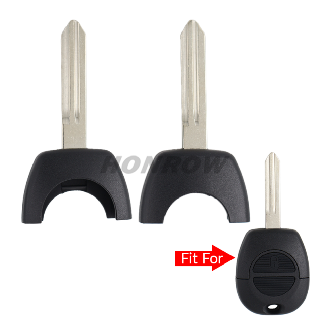 For Nis 2 button A33 remote key blade
