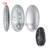 For new Hyundai 2/2+1/2+1/3+1/4+1/2+3/3+3/4+3  buttons smart remote key blank