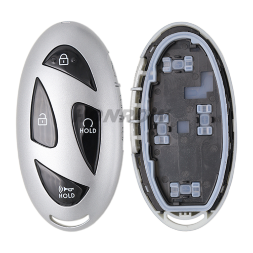 For new Hyundai 2/2+1/2+1/3+1/4+1/2+3/3+3/4+3 buttons smart remote key blank