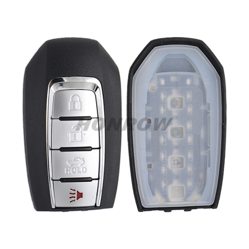 For Nissan 3+1 button remote key blank