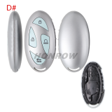 For new Hyundai 2/2+1/2+1/3+1/4+1/2+3/3+3/4+3  buttons smart remote key blank