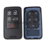 For Vol 5 button remote key blank with one battery clamp