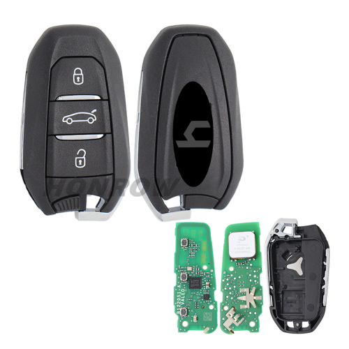 For Jeep Renegade  3 button smart key with 433Mhz 4A NCF29AxMTT HITAG AES chip  FCCID: IM3A