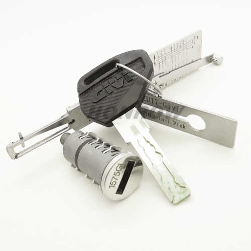 Lishi Tool EU17-Givi SS216 2 in 1 lock pick lishi style lock pick 2 in 1 tool for Givi
